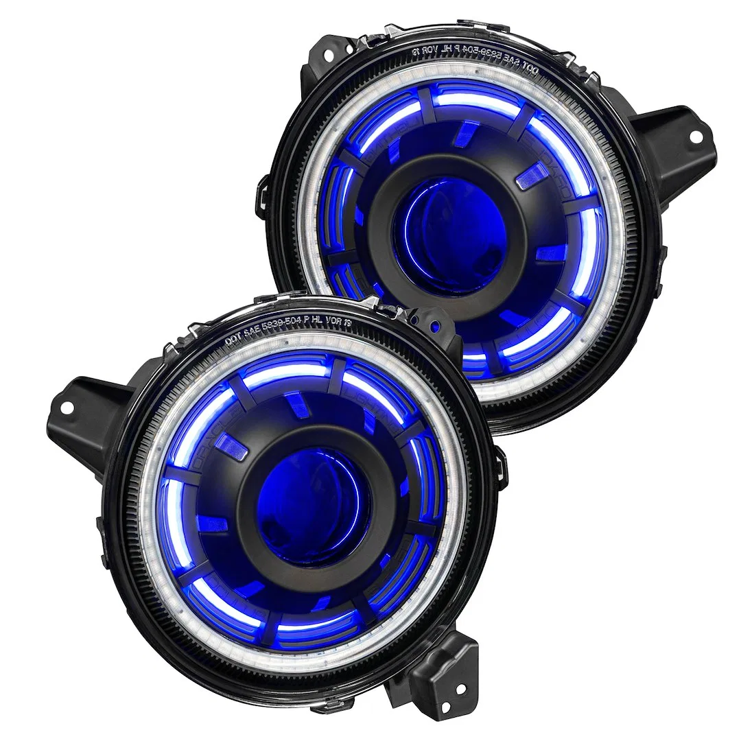 5839-335 – ORACLE LIGHT Headlight Assembly, LED Bulb Projector Beam With DRL 36 Watts Black Housing ColorSHIFT - BC1 ...
